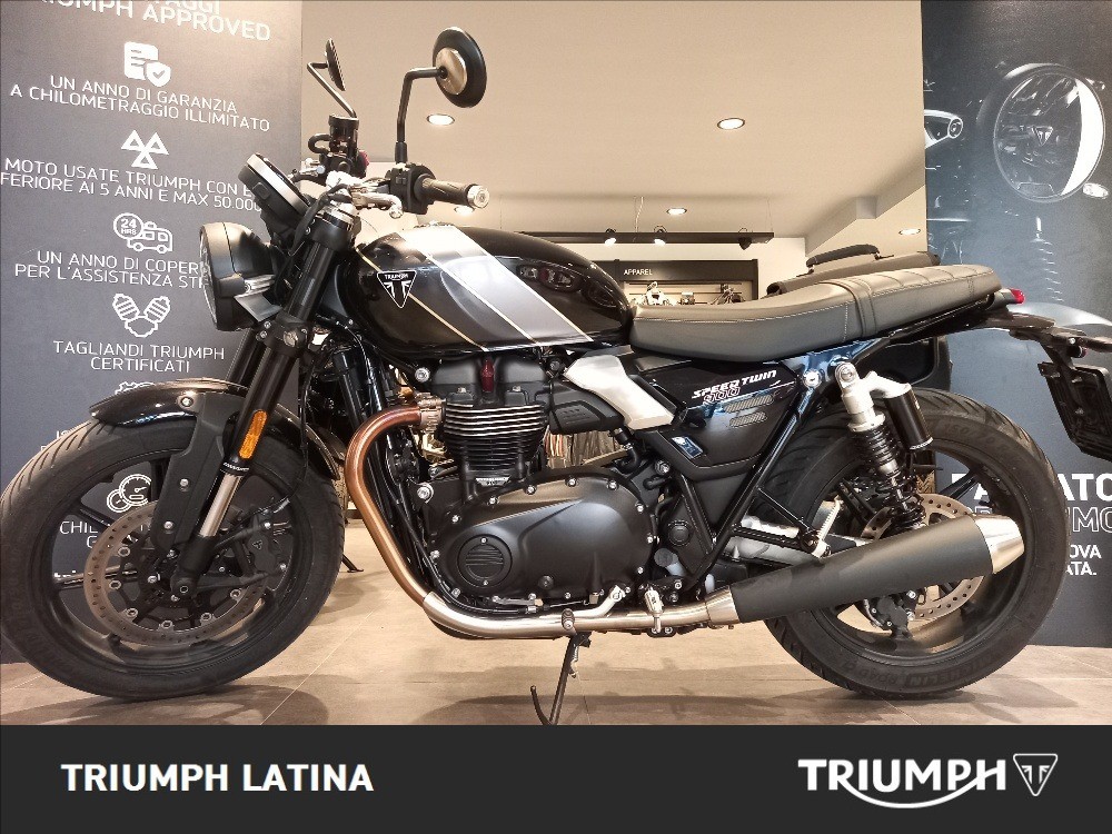 TRIUMPH Speed Twin 900 Phantom Black/Aurum Gold Abs